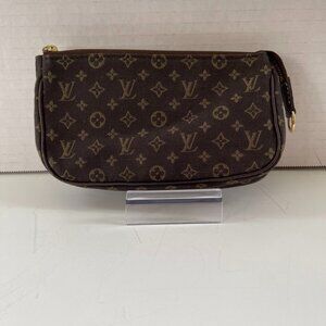 Louis Vuitton Monogram Mini Lin Pouch (141584)